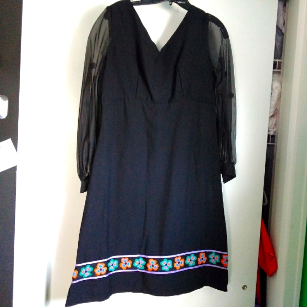 Antique Authentic Mod Mini Dress